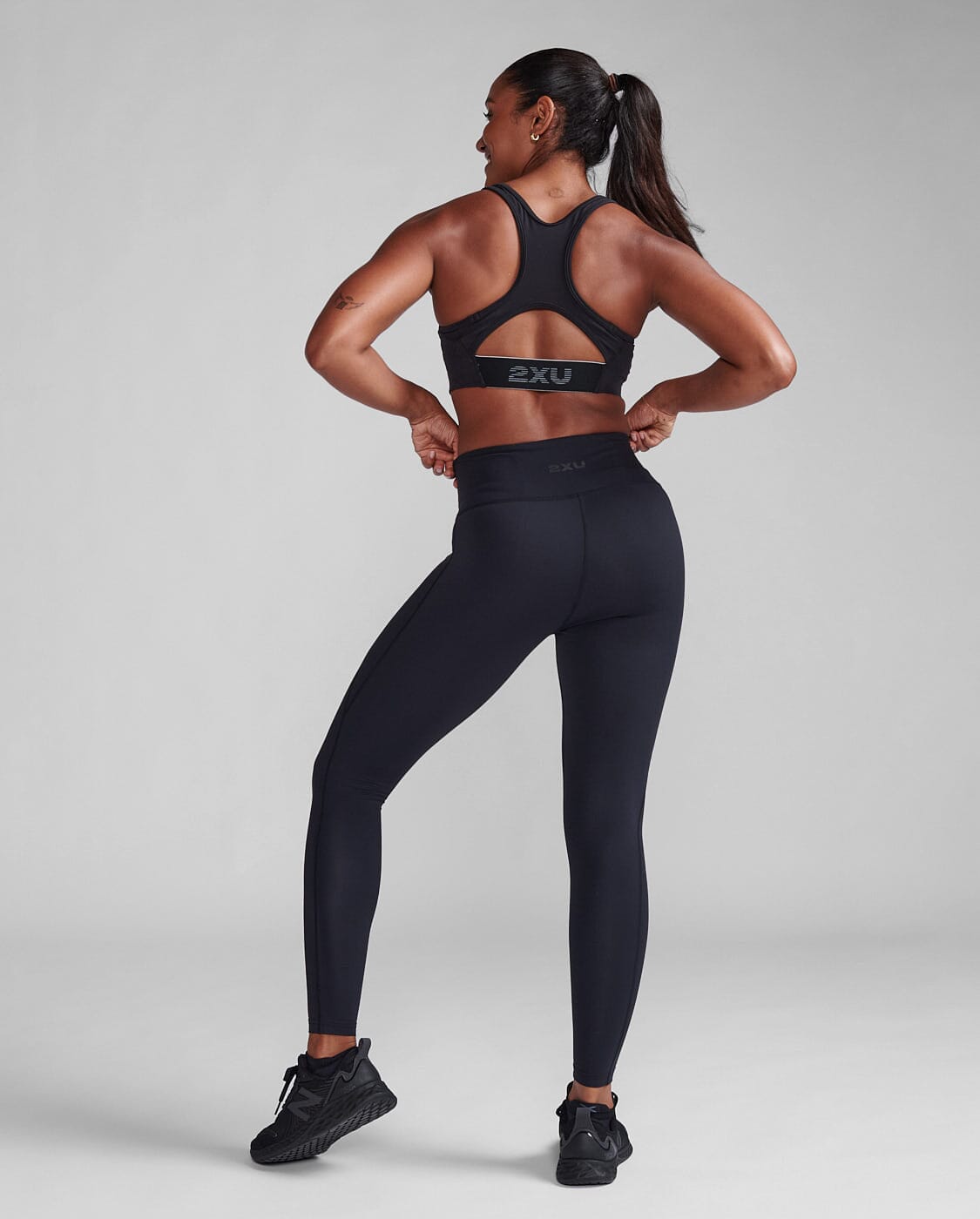 2XU Women's Form Hi-Rise Comp Tights WA7301B Black/Black XS 