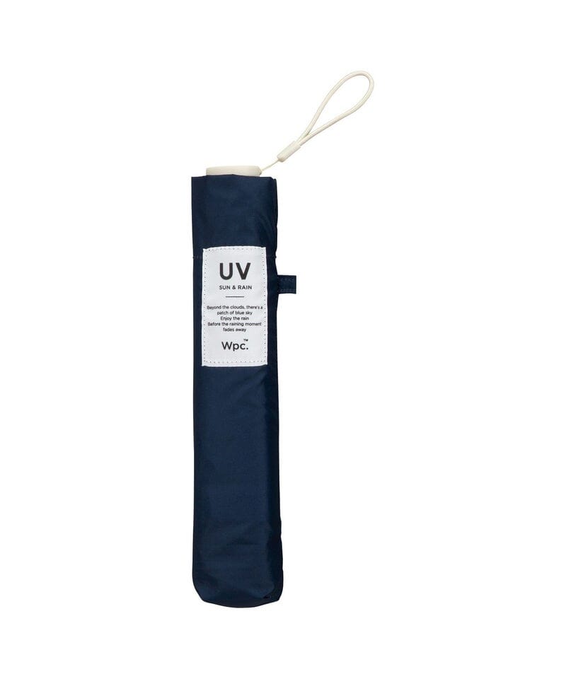 WPC Air Light Solid Mini Folding Umbrella Navy 