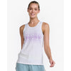 2XU Women's Light Speed Singlet WR6955A White/Lavender Reflective XS 