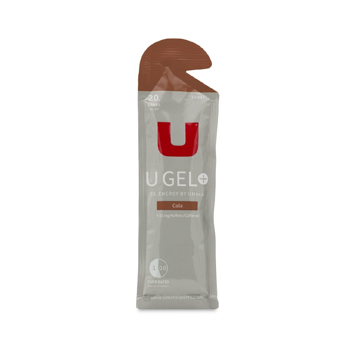 UMARA U GEL 33ml (20g, 80Kcal) Energy Gel Cola + (Caffeine) 