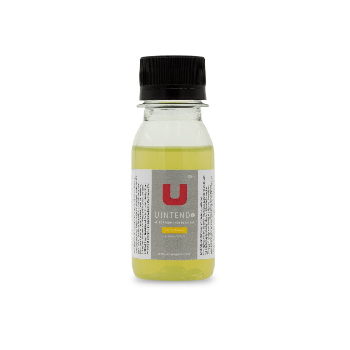 UMARA U INTEND - 250mg Caffeine Shot Perfomance Drink Lemon 