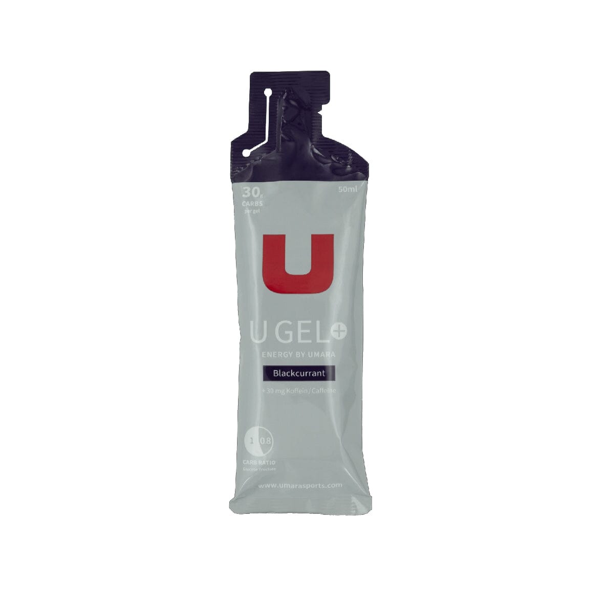 UMARA U GEL 50ml (30g Carbs -120Kcal) Energy Gel Blackcurrants + 