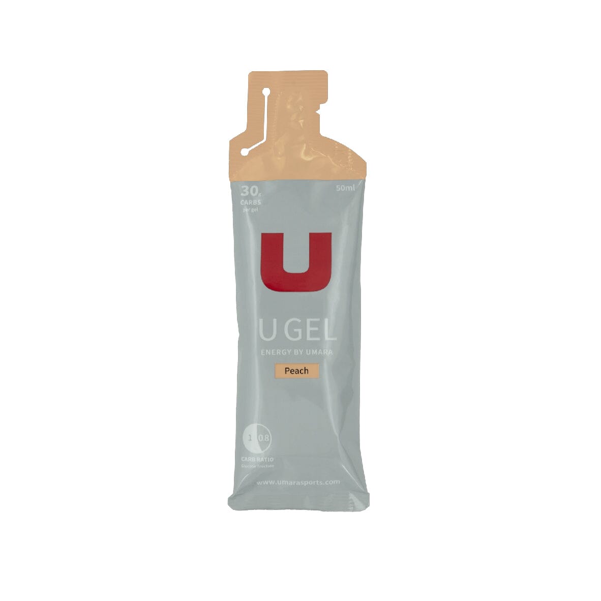 UMARA U GEL 50ml (30g Carbs -120Kcal) Energy Gel Peach 