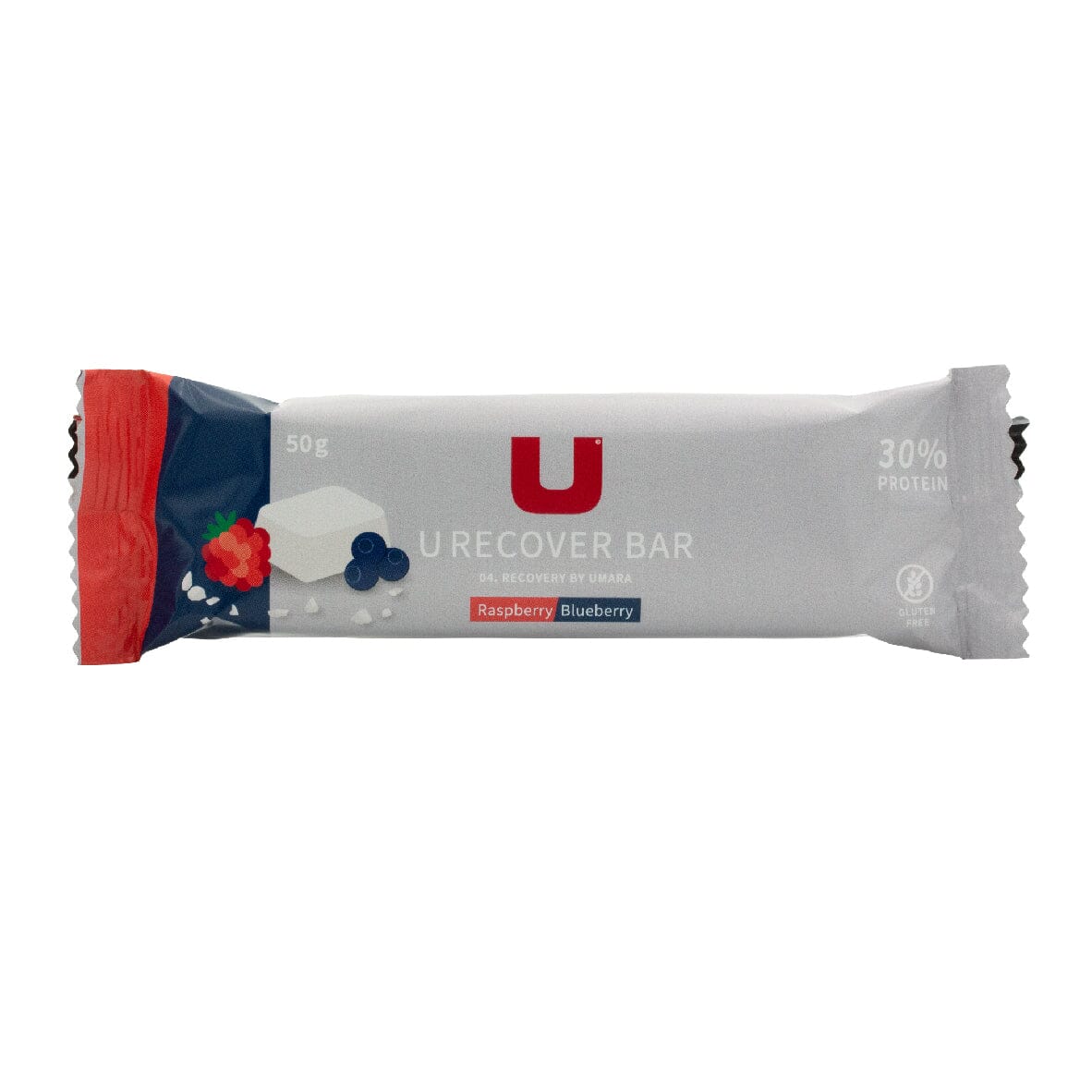 UMARA U RECOVER BAR (30% Protein) 50g Recovery Bars Raspberry / Blueberry 