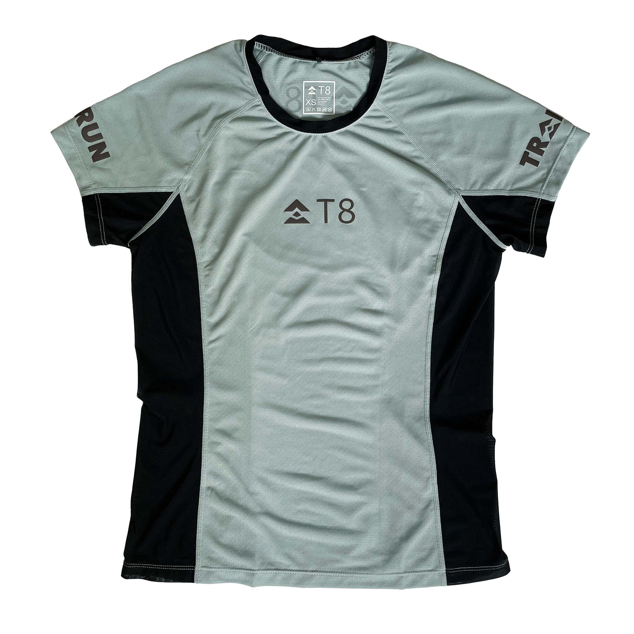 T8 Women's Iced Tee Silver Blue XS 