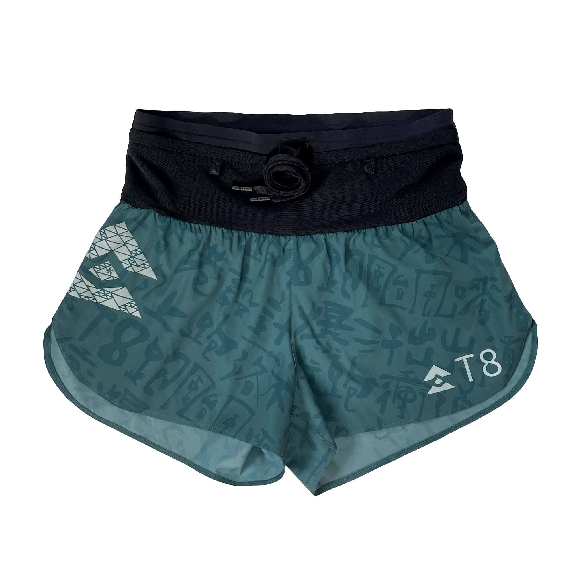 T8 Women's Sherpa Shorts Ink Teal XS (24-26") 