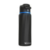 WaterH Boost Smart Water Bottle: 32 oz Hydration Tracker with APP & Insulation Black 