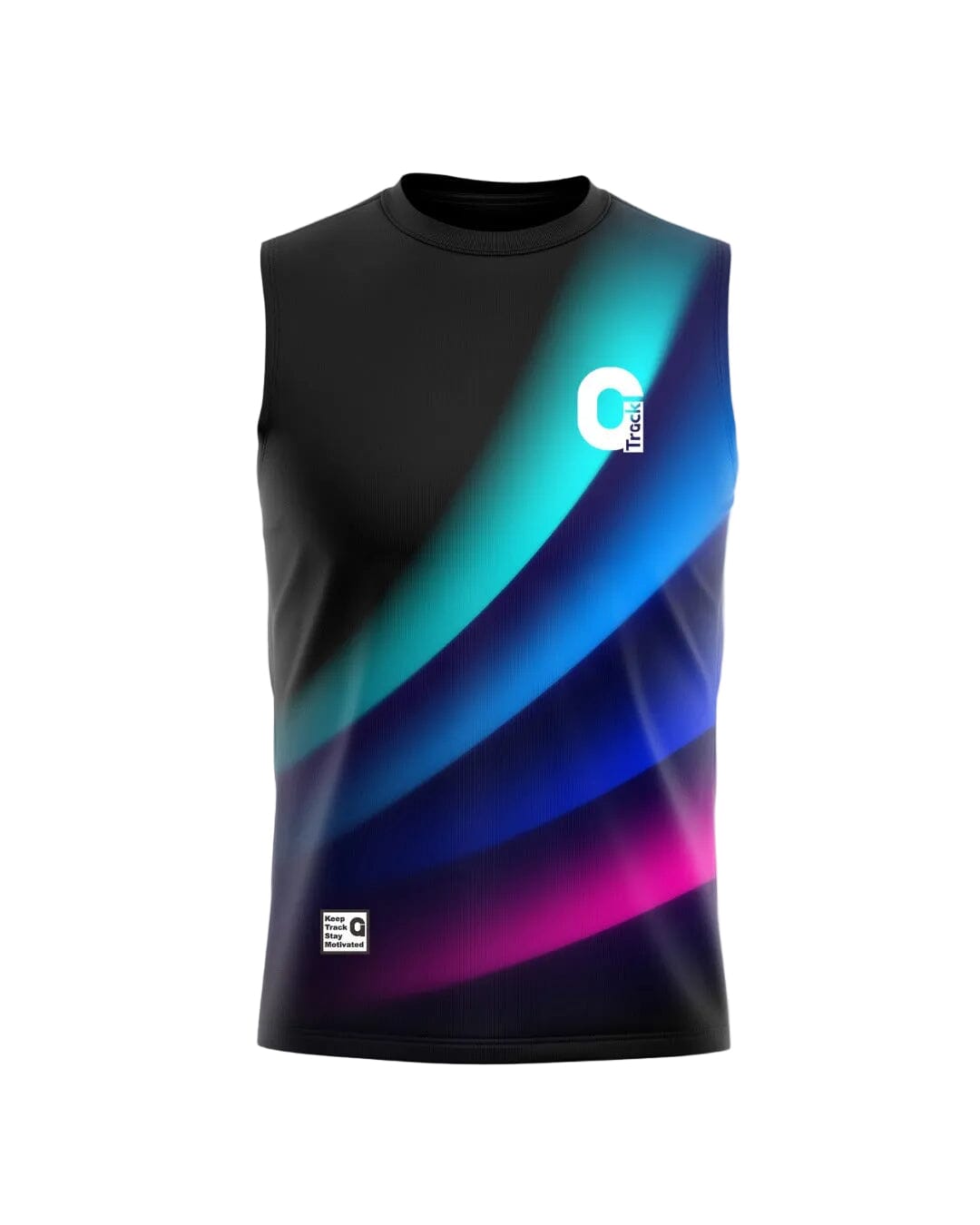 Track Running Muscle Tank Midnight Aurora M 