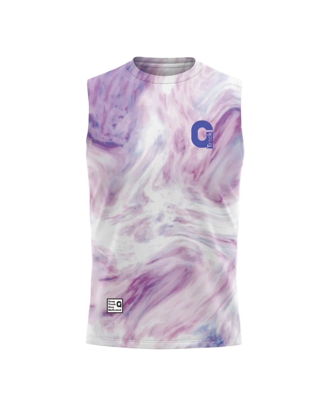 Track Running Muscle Tank Dreamy Pink Purple M 
