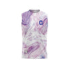 Track Running Muscle Tank Dreamy Pink Purple M 