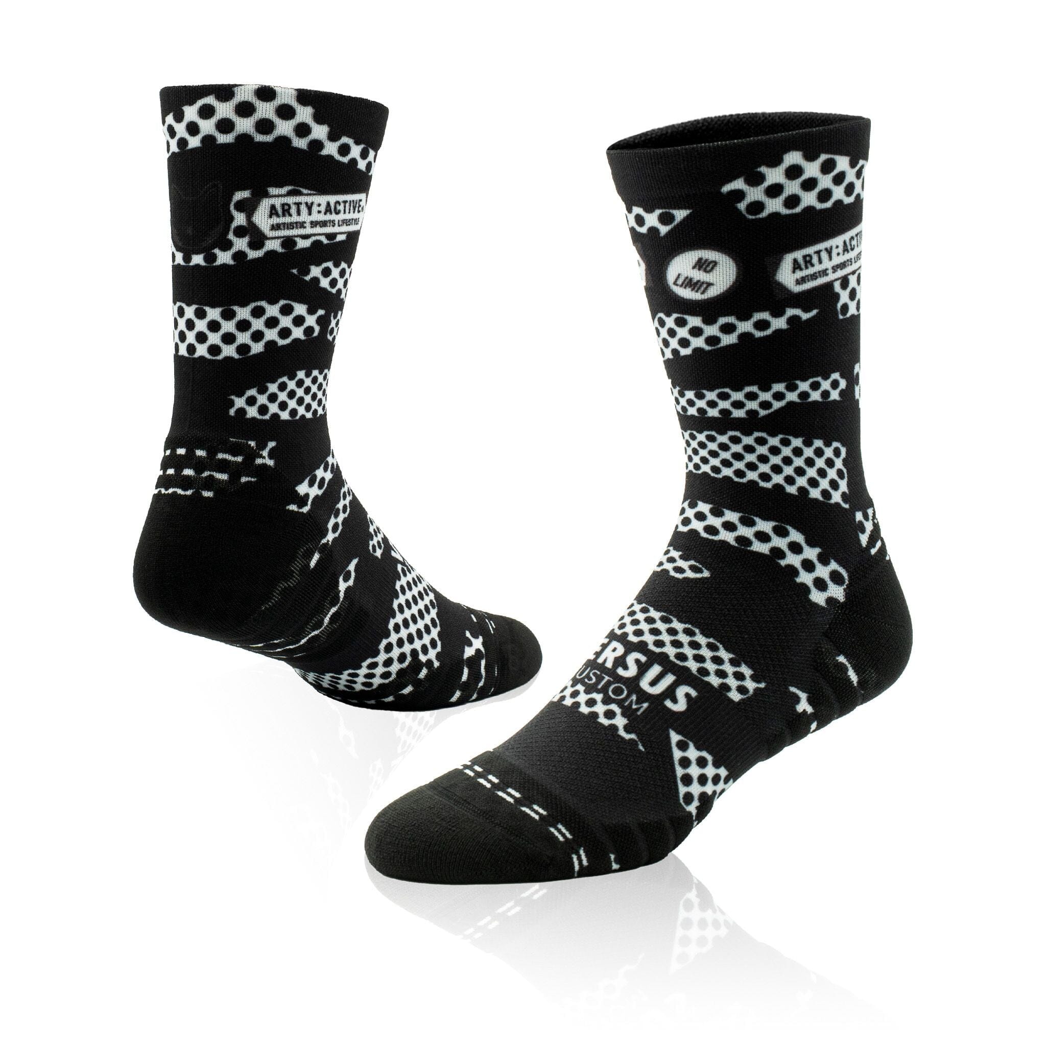 Versus Arty:Active Polka Dotty Active Crew Socks Polka Dotty 4-7 
