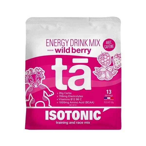 Ta Energy Isotonic Energy Drink Mix 520g Wild Berry (With Caffeine) 
