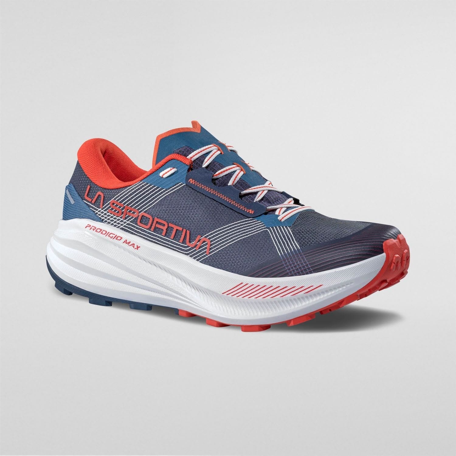 La Sportiva Prodigio Max Trail Running Shoes Night Sky/Mountain Red EU42 | UK8 