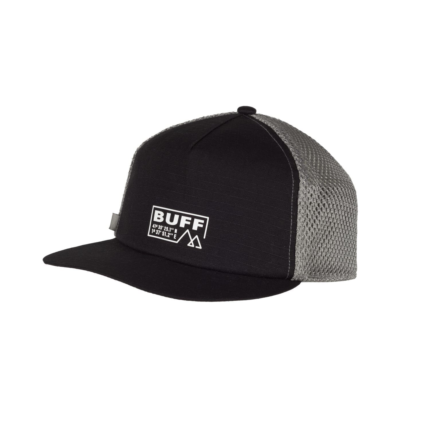 Buff Pack Trucker Cap Solid Black (DDS) 
