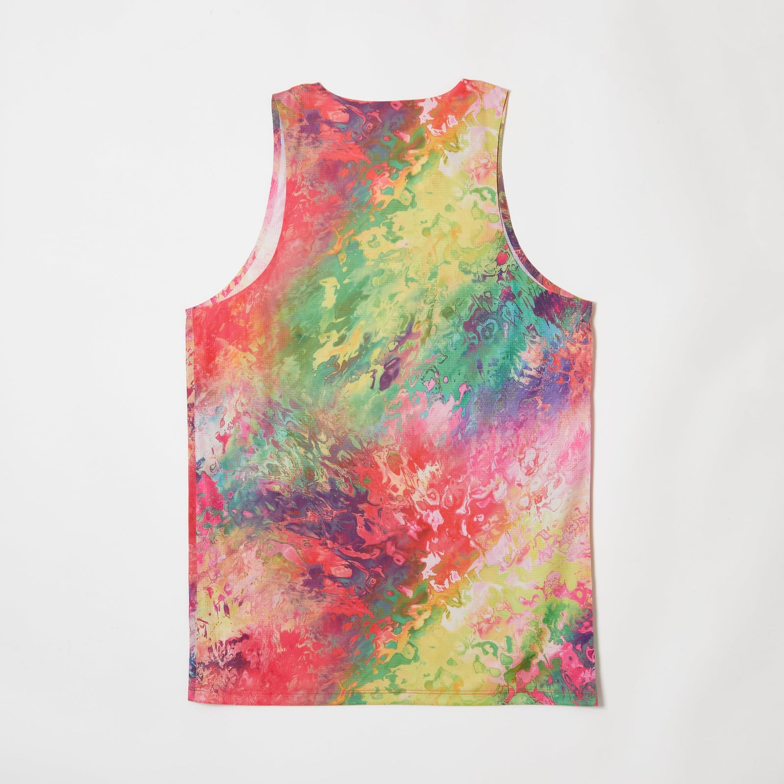 JINGER Men's Seamless Running Tank Top JM-4029 RED S 