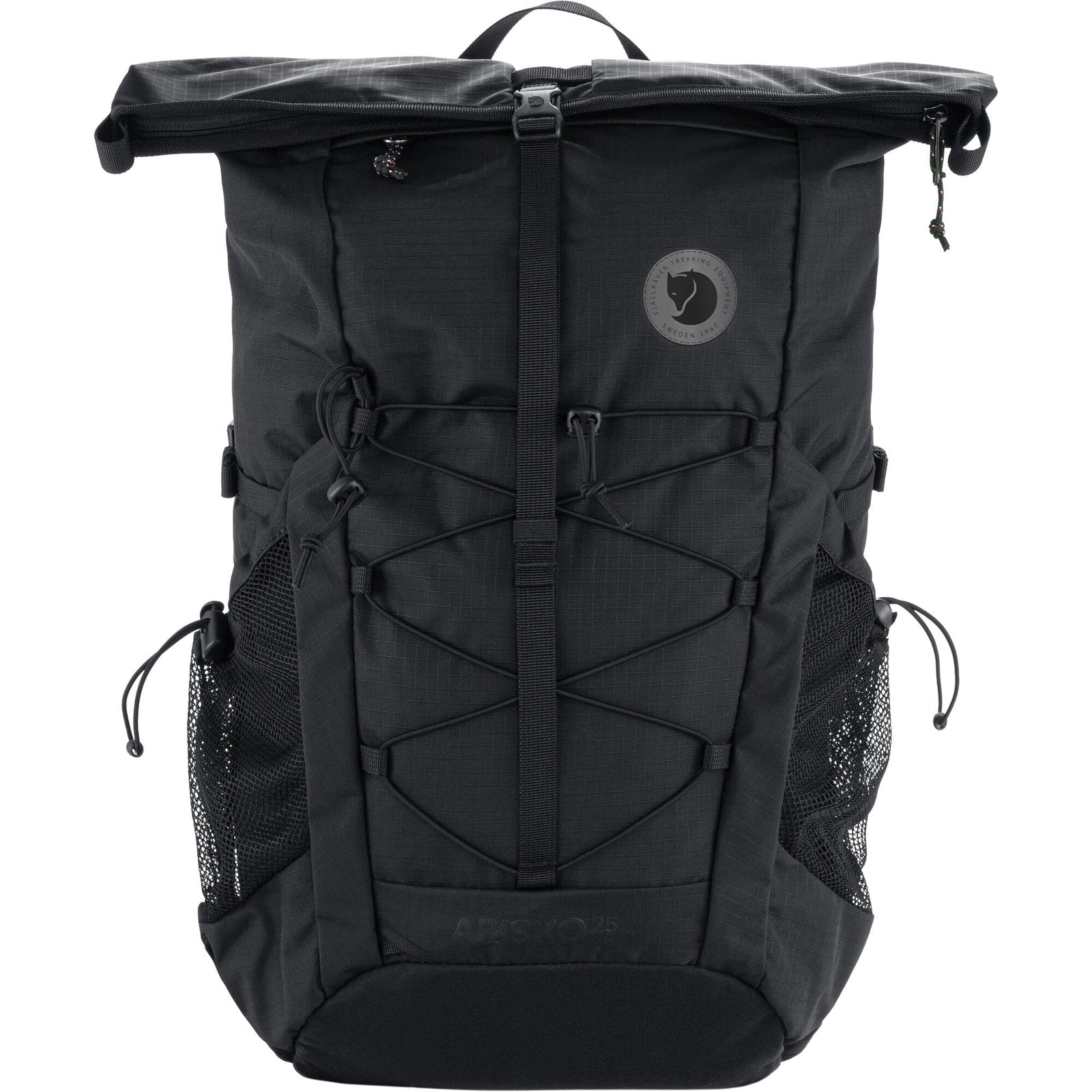 Fjallraven Abisko Hike Foldsack Backpack - Black