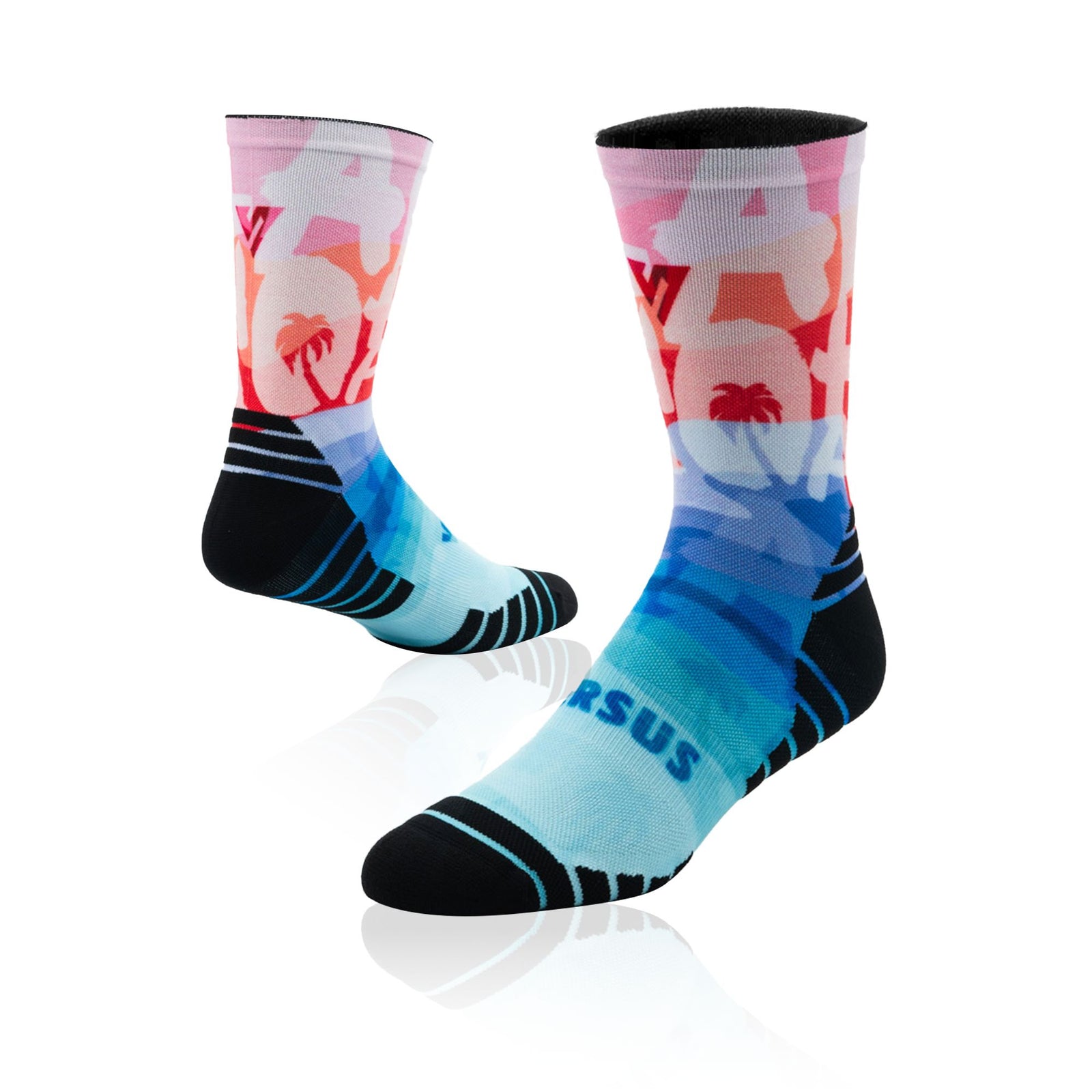 Versus Aloha Active Crew Socks Aloha 4-7 