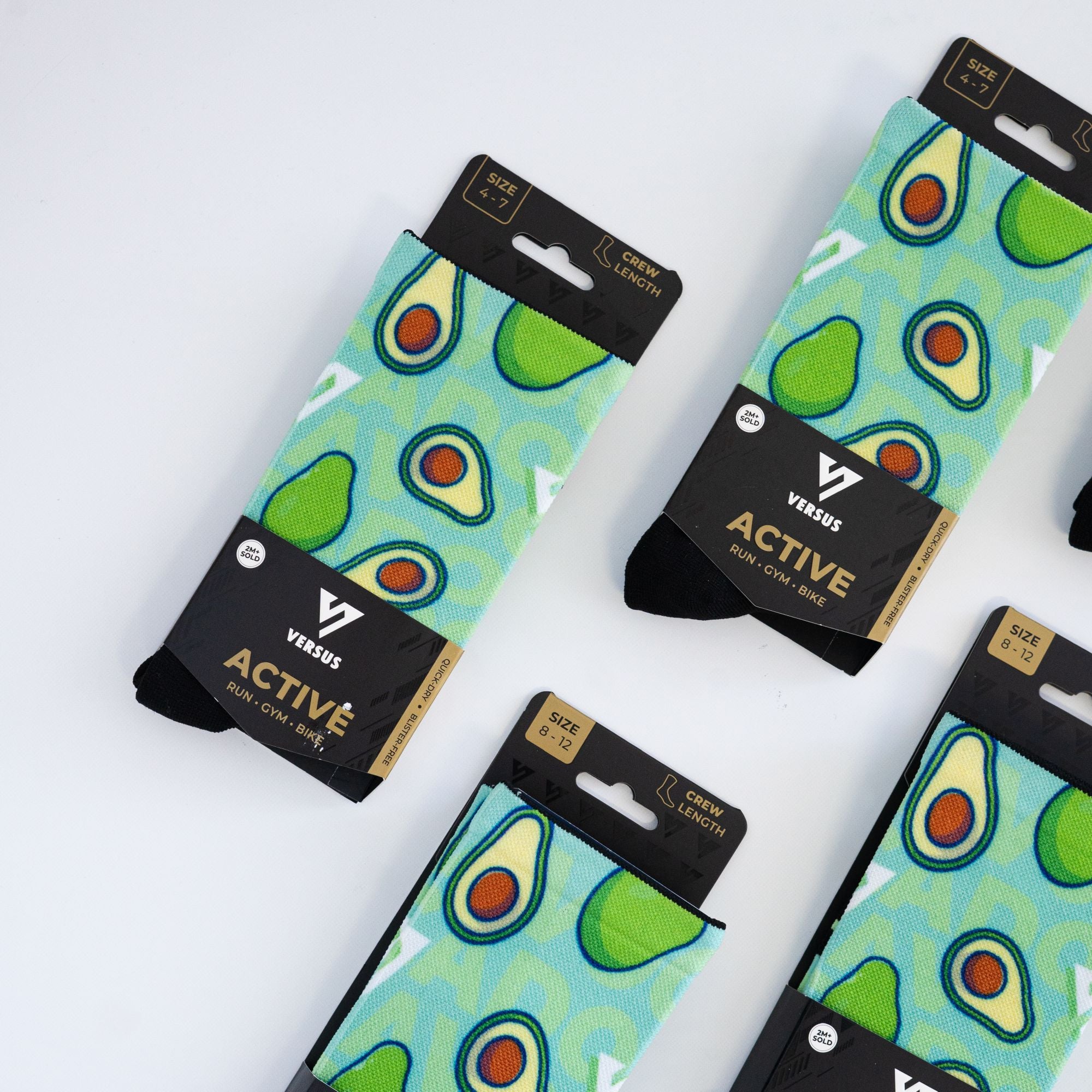 Versus Avocado Active Crew Socks 