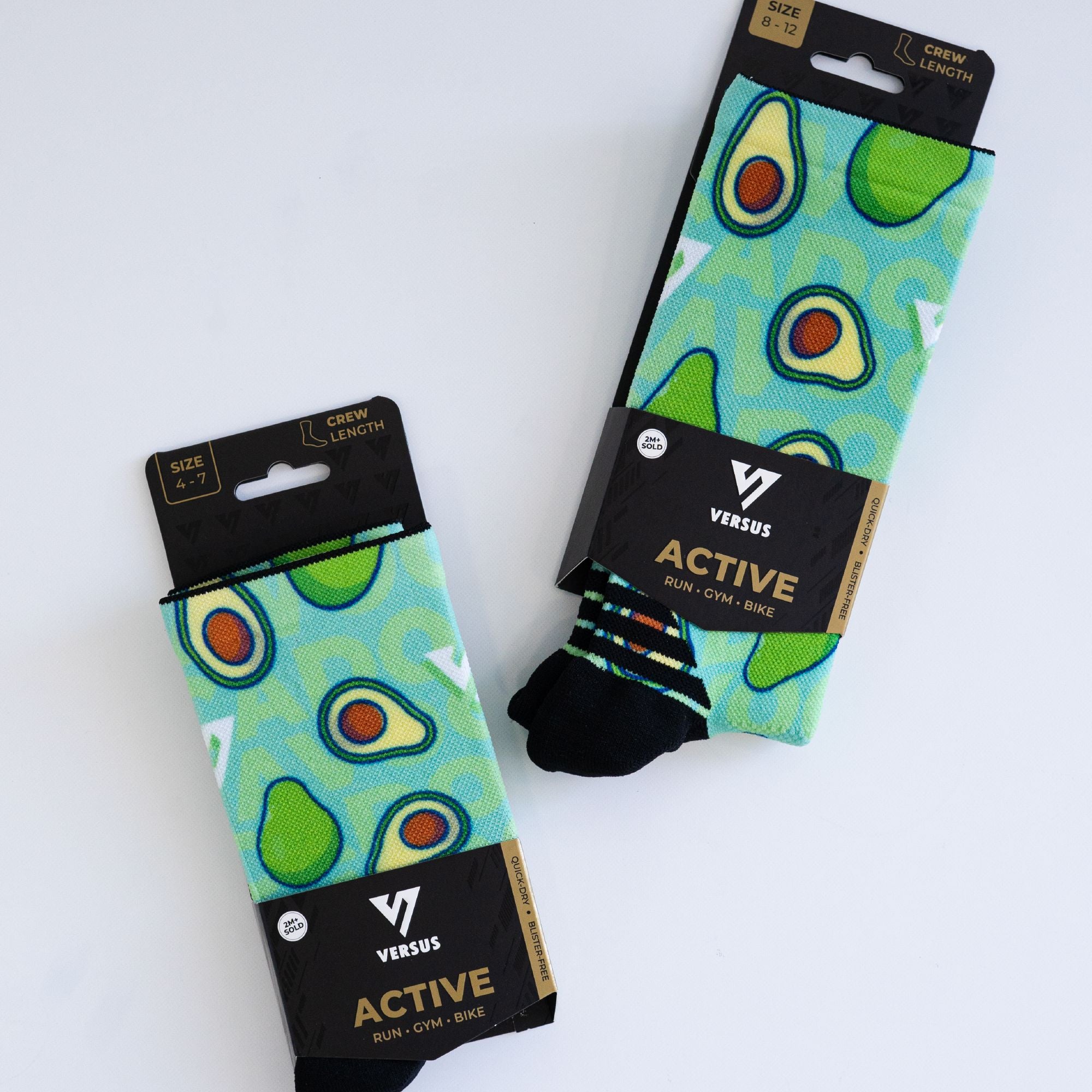 Versus Avocado Active Crew Socks 