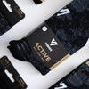 Versus Black Viper Active Crew Socks 