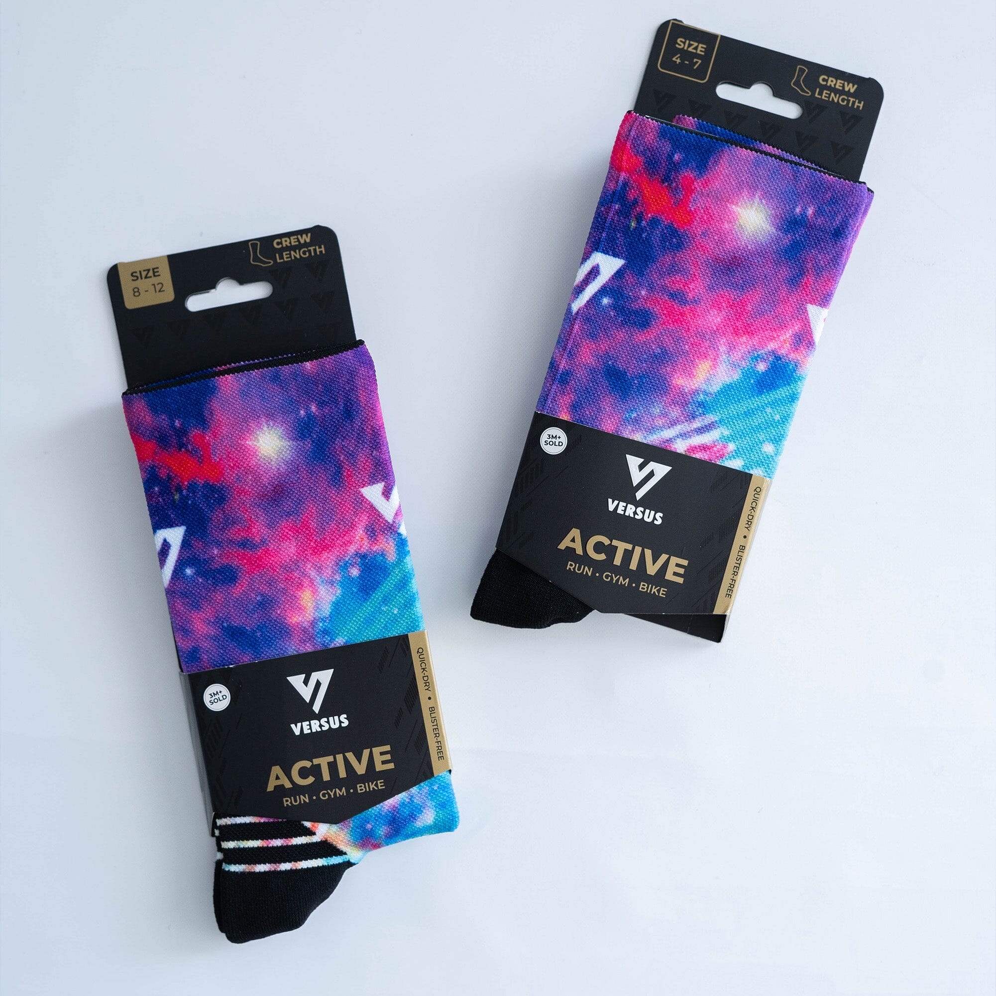 Versus Galaxy Active Crew Socks 