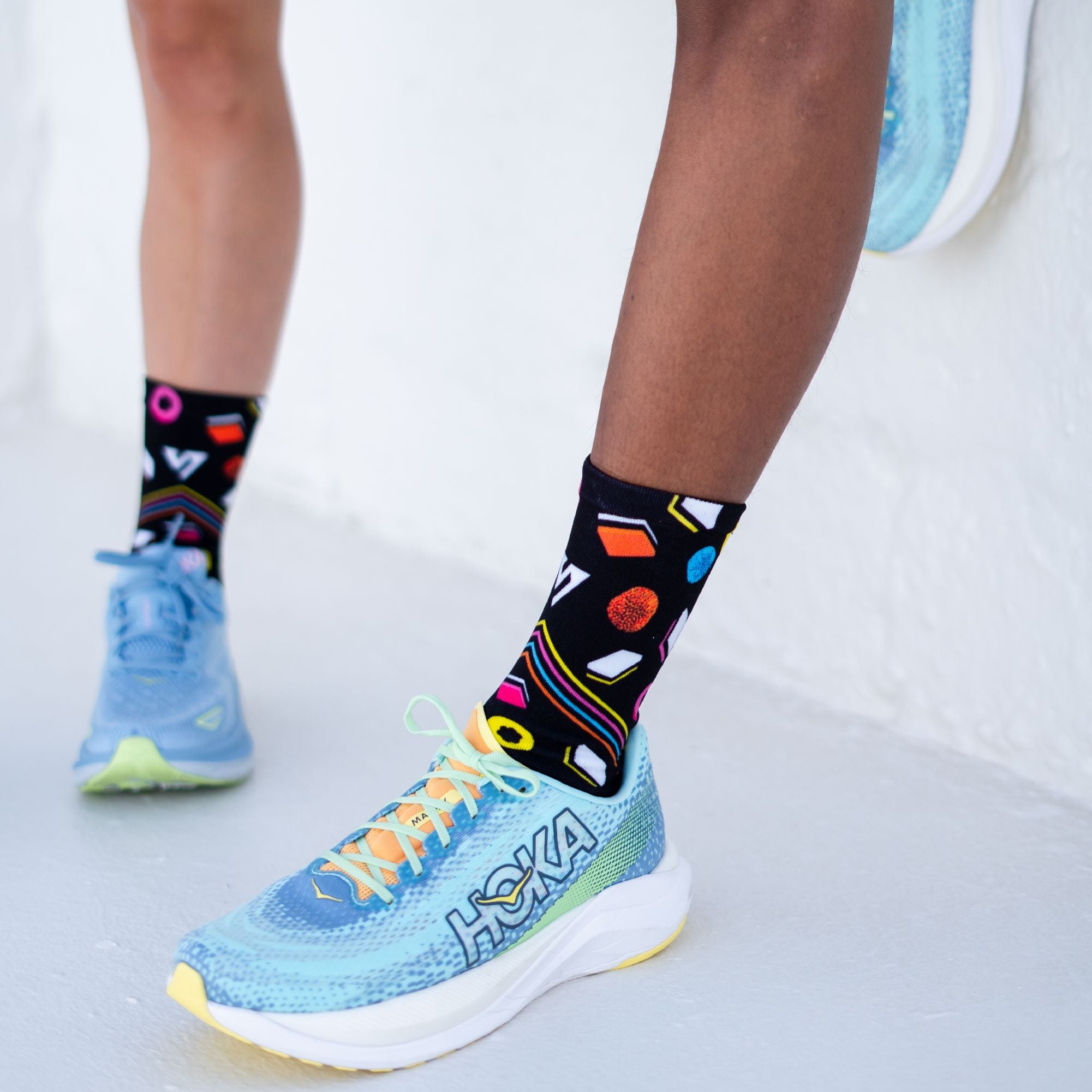 Versus Allsorts Liquorice Active Crew Socks 