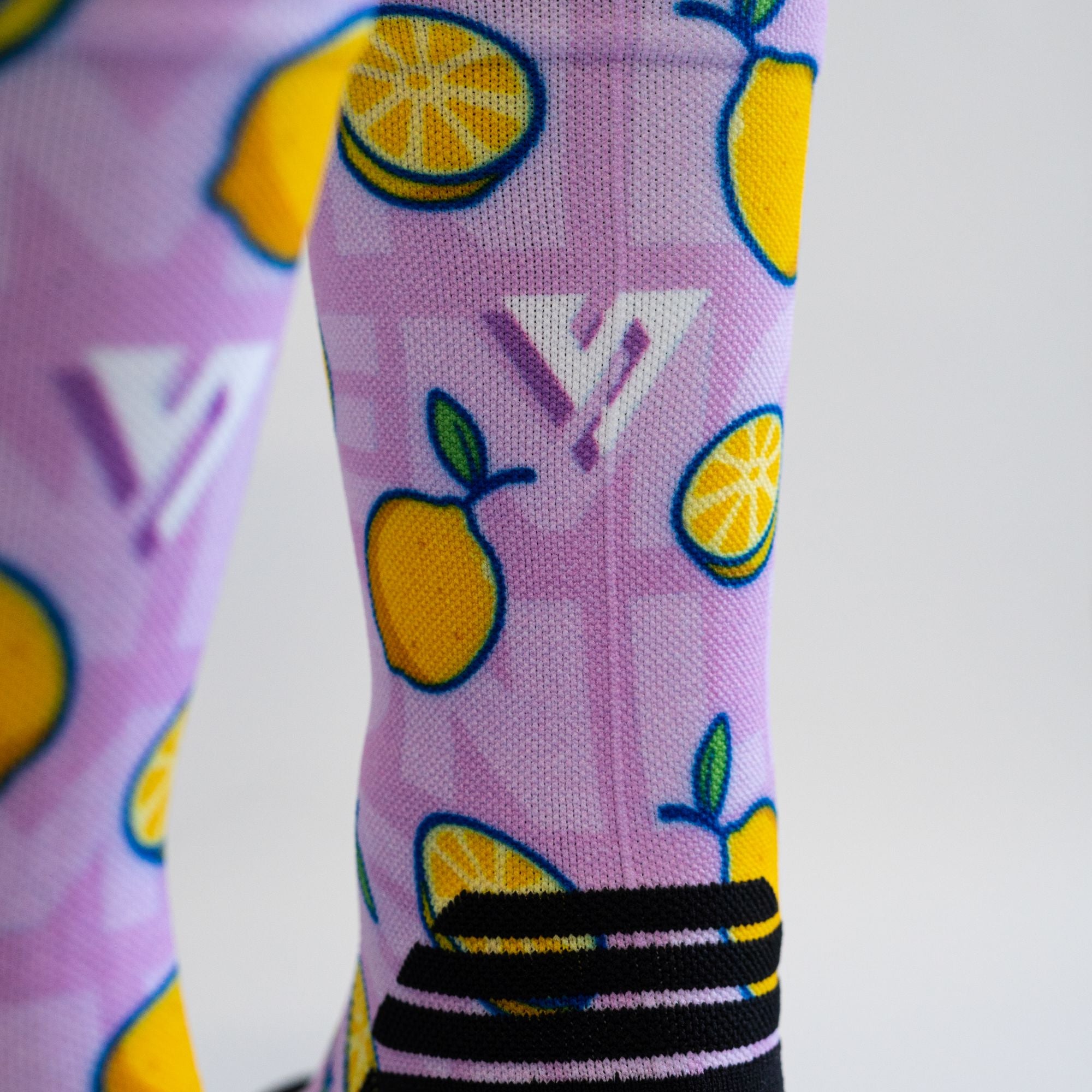 Versus Lemon Active Crew Socks 