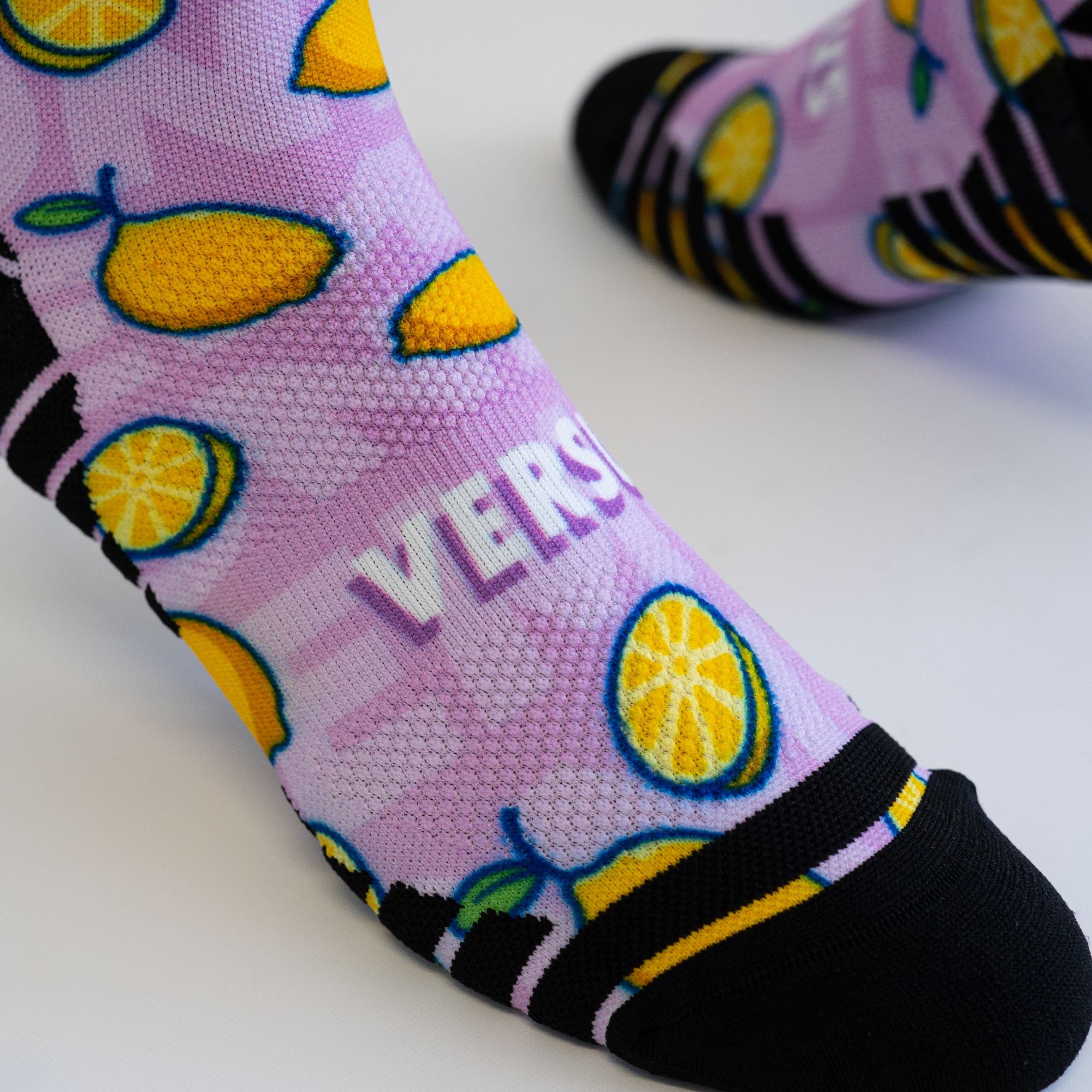 Versus Lemon Active Crew Socks 