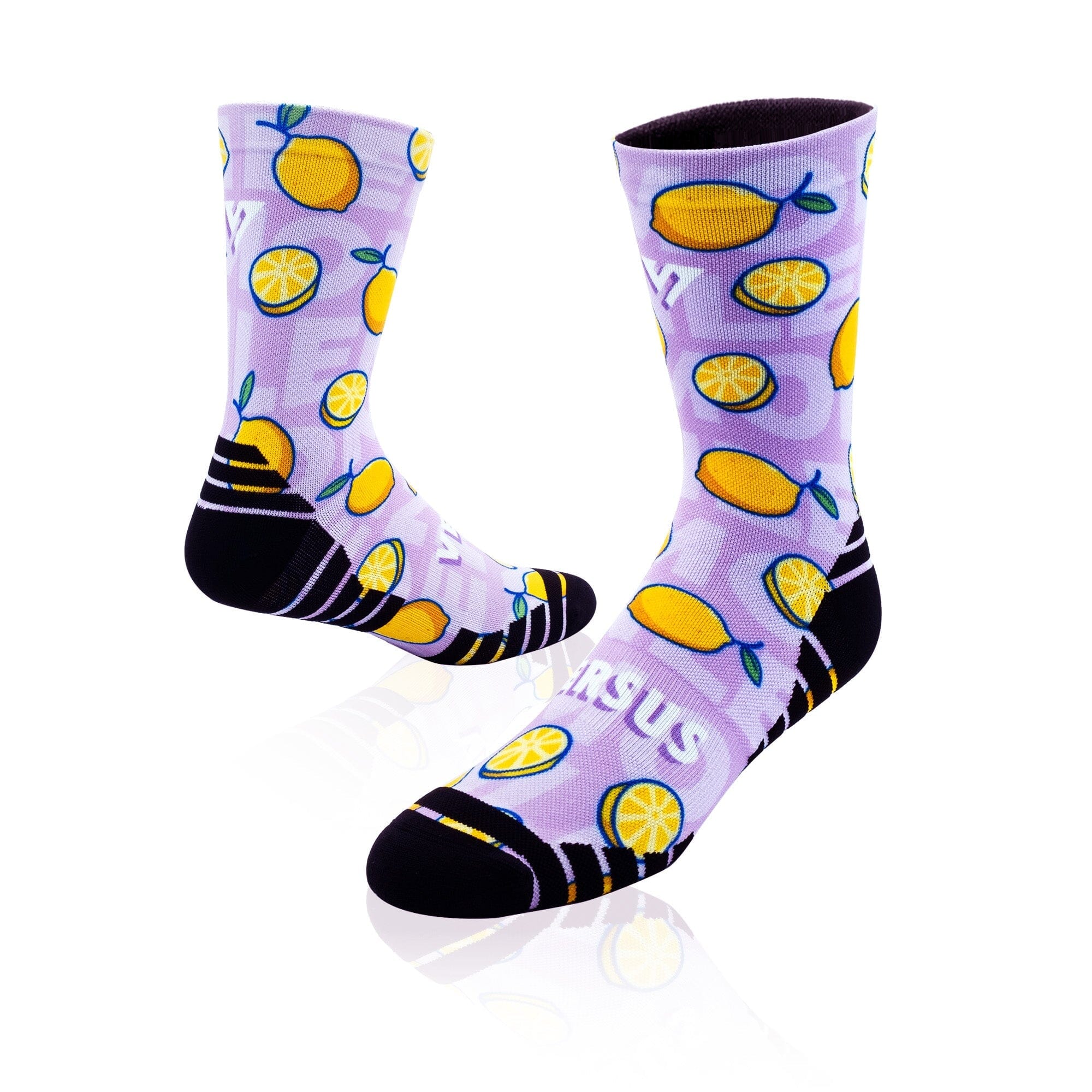 Versus Lemon Active Crew Socks Lemon 4-7 