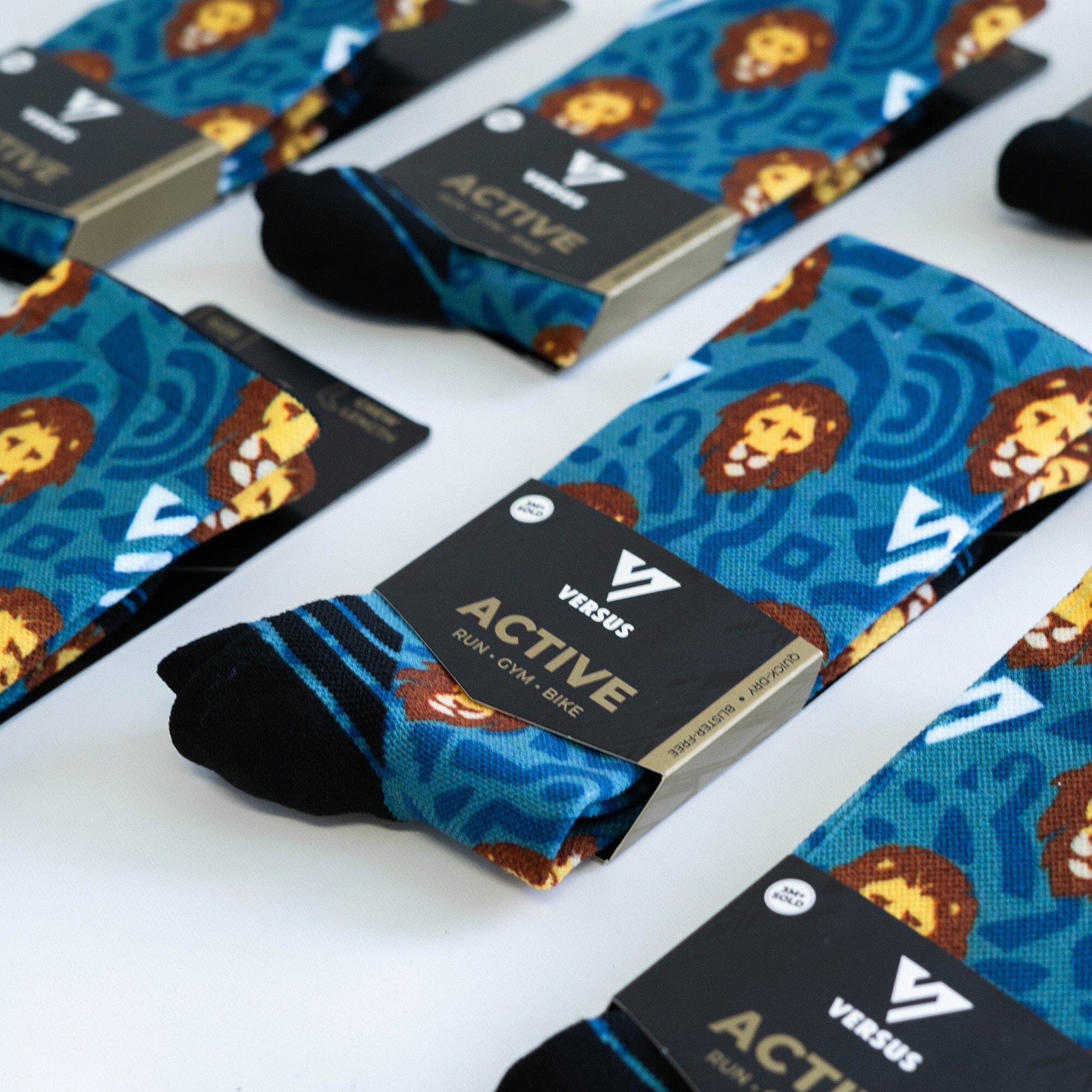 Versus Lion Active Crew Socks 