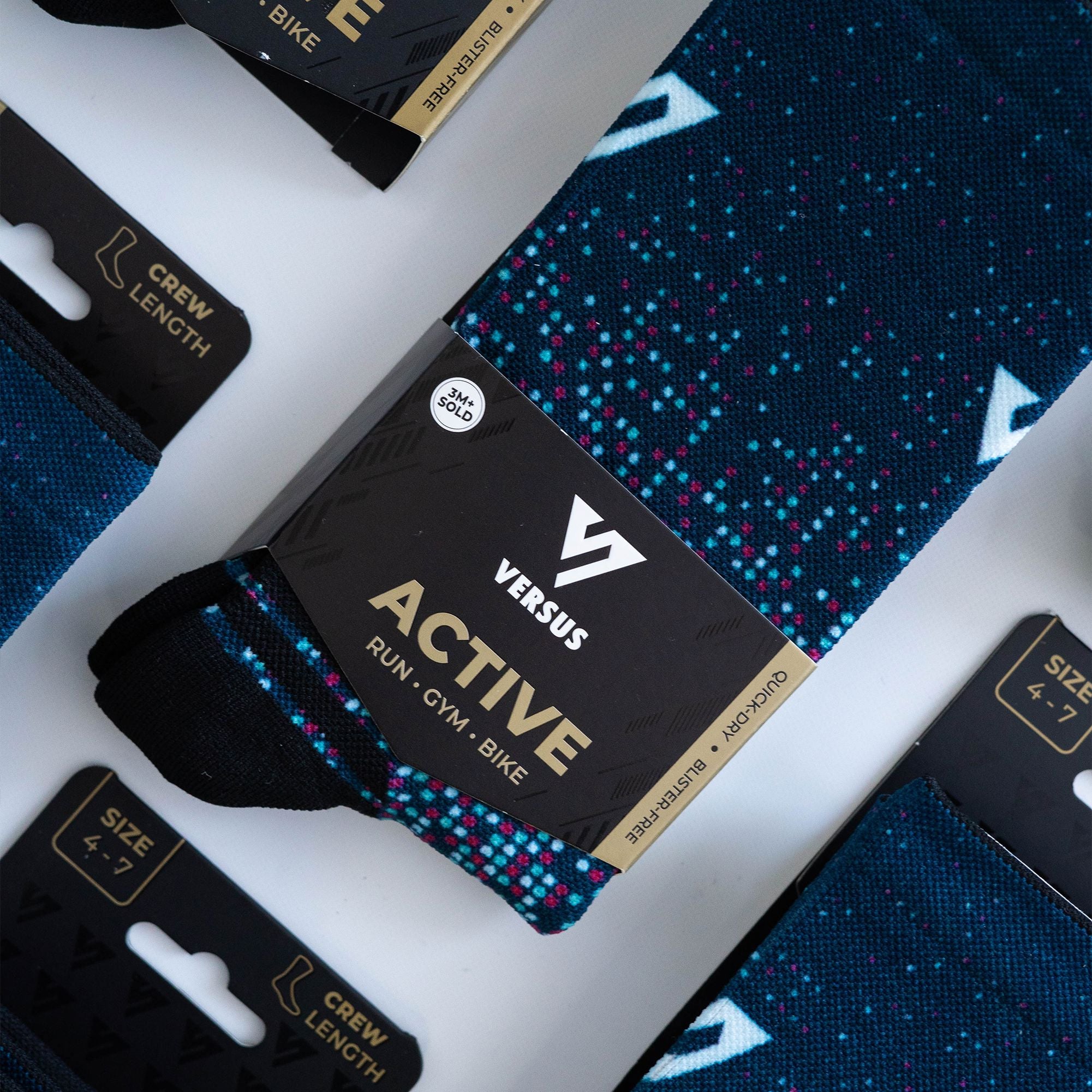 Versus Matrix Active Crew Socks 