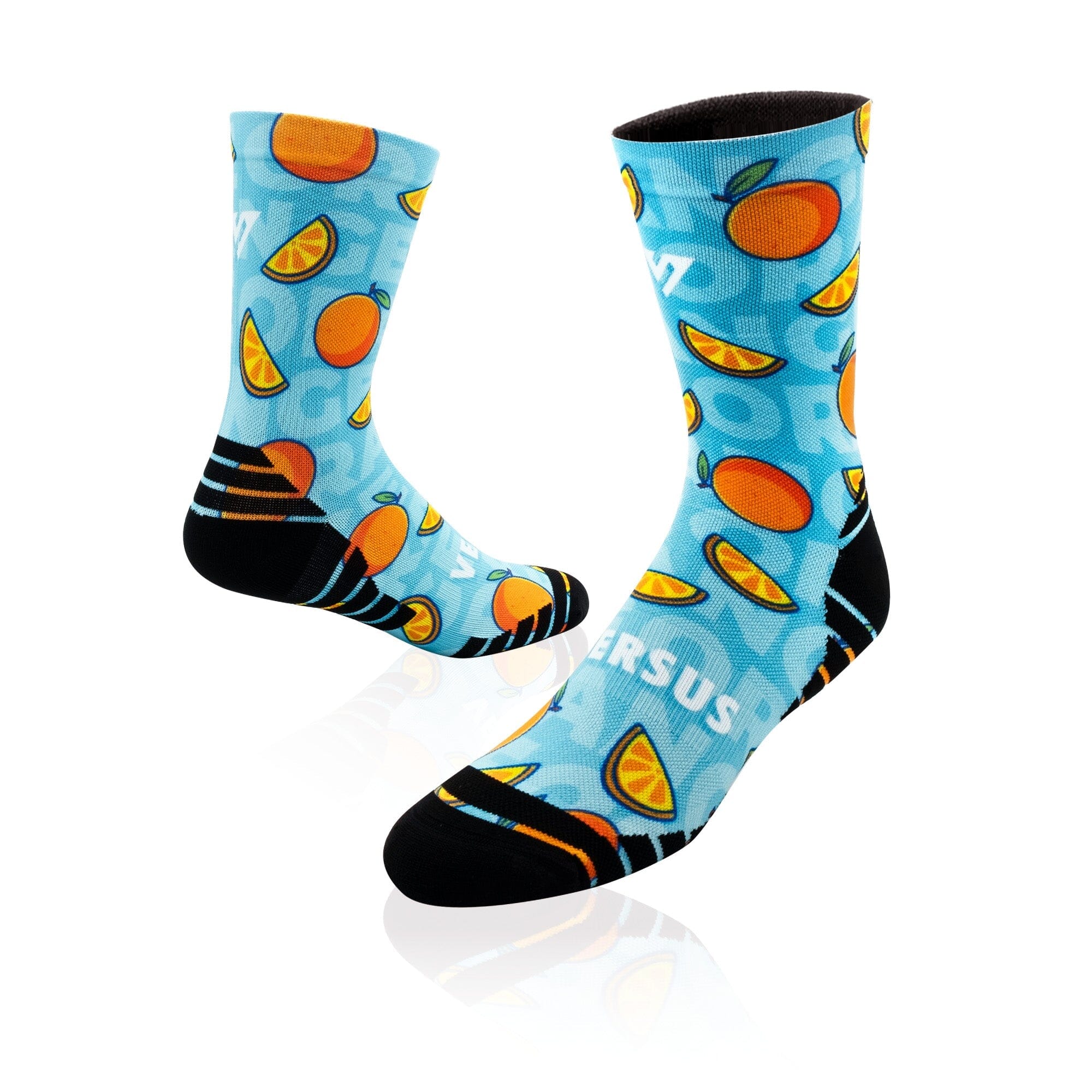 Versus Orange Active Crew Socks Orange 4-7 