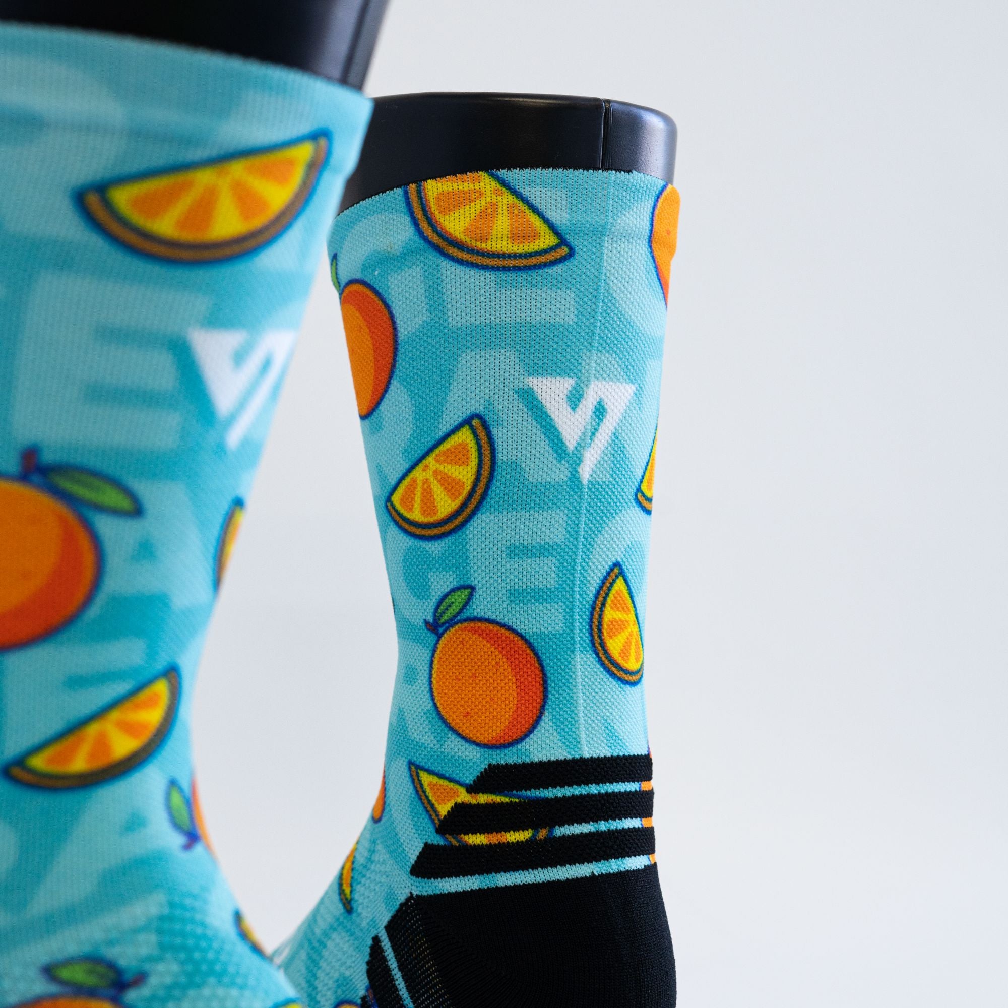 Versus Orange Active Crew Socks 