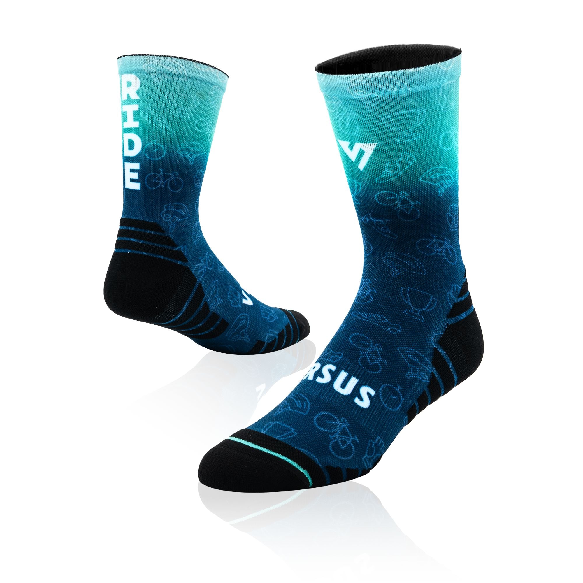 Versus Ride Active Crew Socks Ride 4-7 