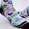 Versus Stellenbosch Stickers Active Crew Socks 
