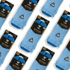 Versus Classic Blue Active Crew Tab Socks 