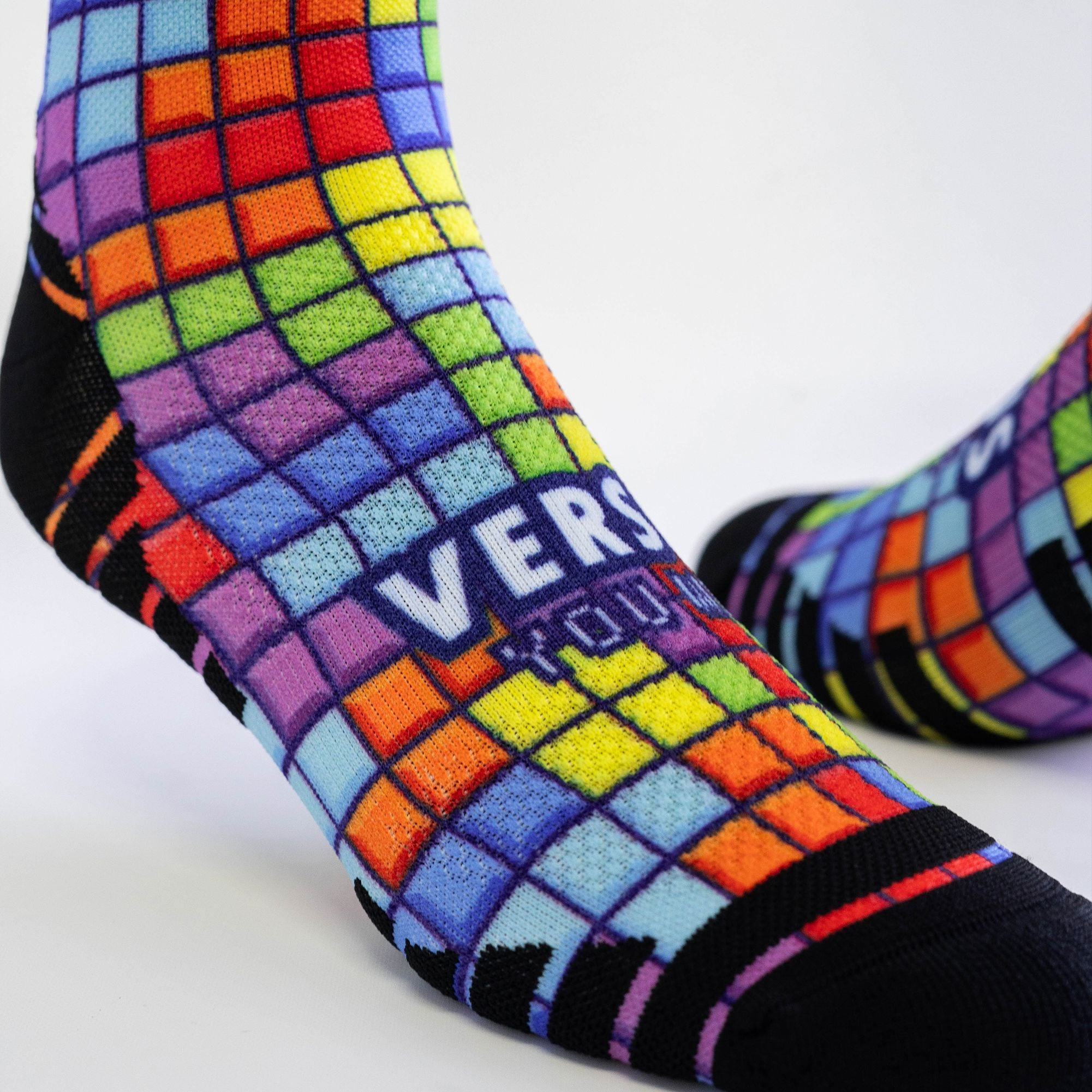 Versus Tetris Active Crew Socks 
