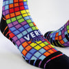 Versus Tetris Active Crew Socks 