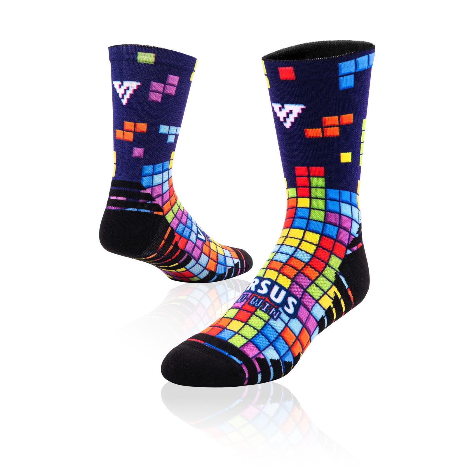 Versus Tetris Active Crew Socks Tetris 4-7 