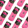 Versus Classic Pink Active Crew Tab Socks 