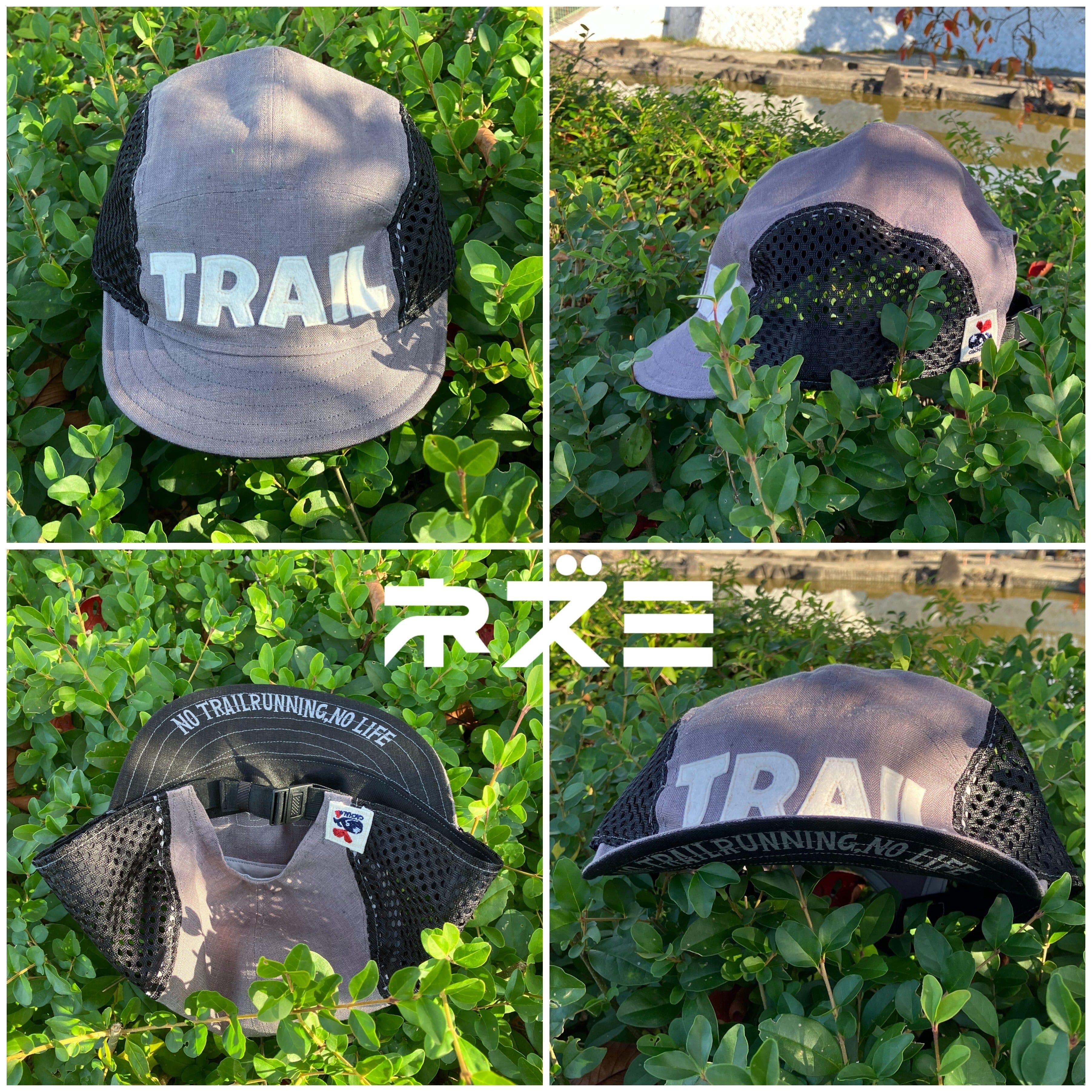 CACHALOT cycleworks TRAIL Linen Side Mesh Jet Cap – Nezumi Grey