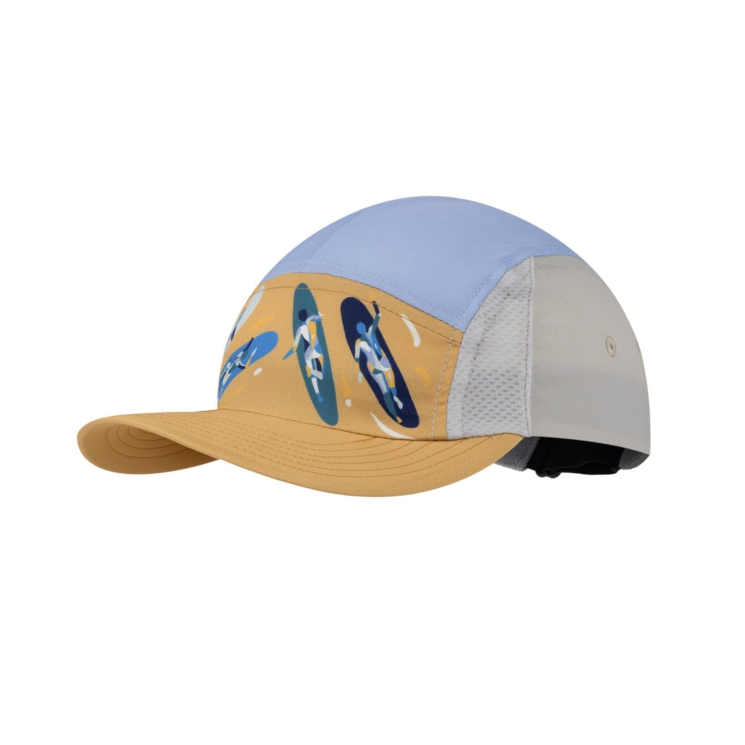 BUFF 5 Panel Go Cap Luvi Glory Blue S/M 