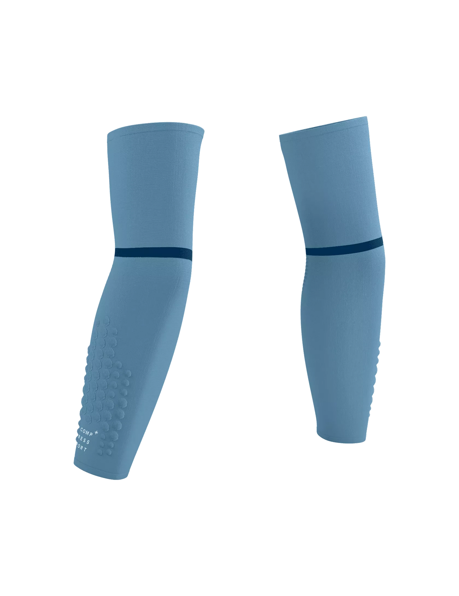 Compressport ArmForce Ultralight 超輕護臂 臂套 - 牛仔布/白色反光