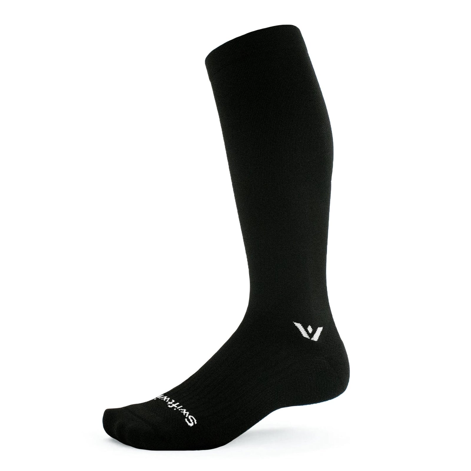 Swiftwick Aspire Knee High Socks Black L 
