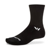 Swiftwick Aspire Mid-Crew Socks Black L 