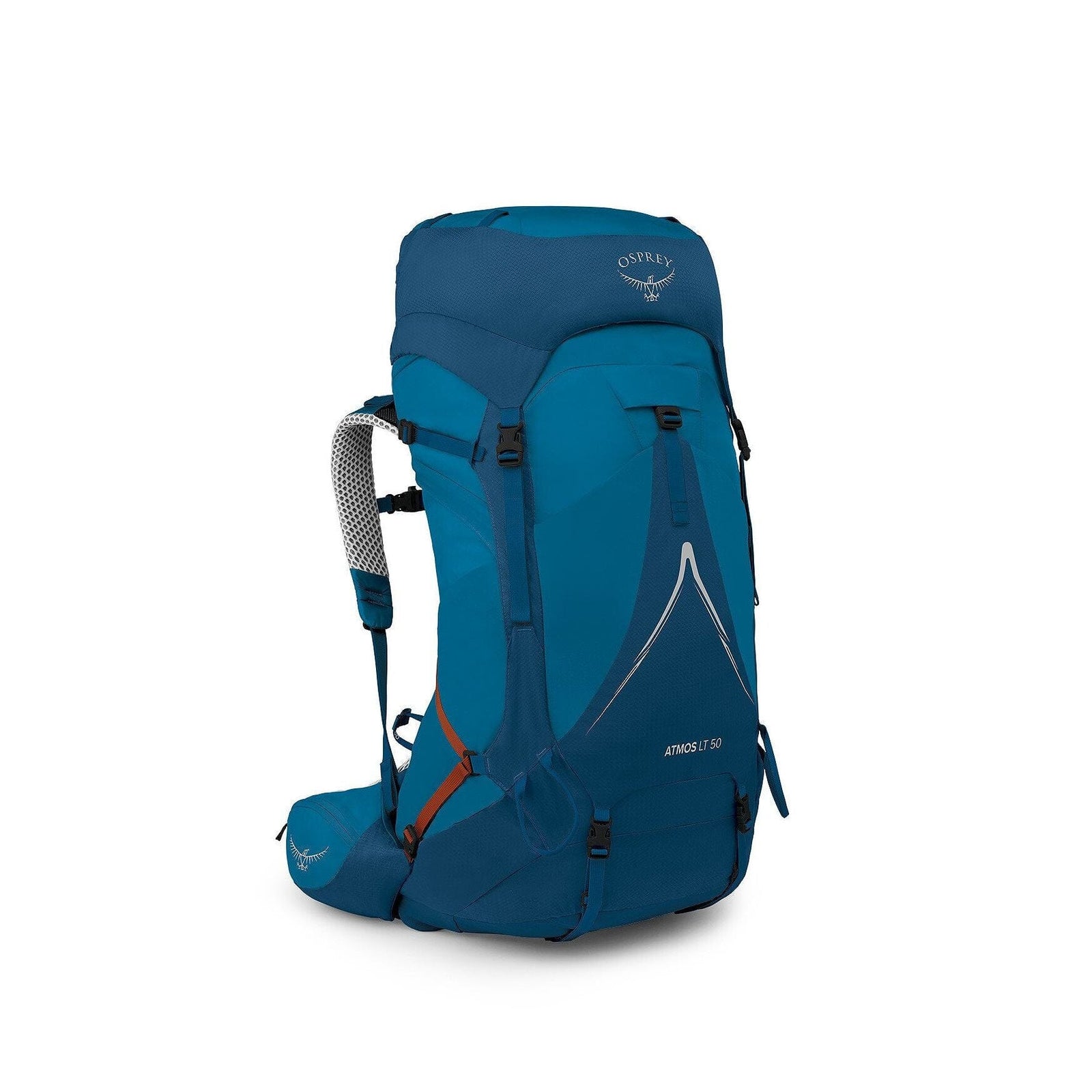 Osprey Atmos AG LT 50 Men's Backpack - Night Shift/Scoria Blue