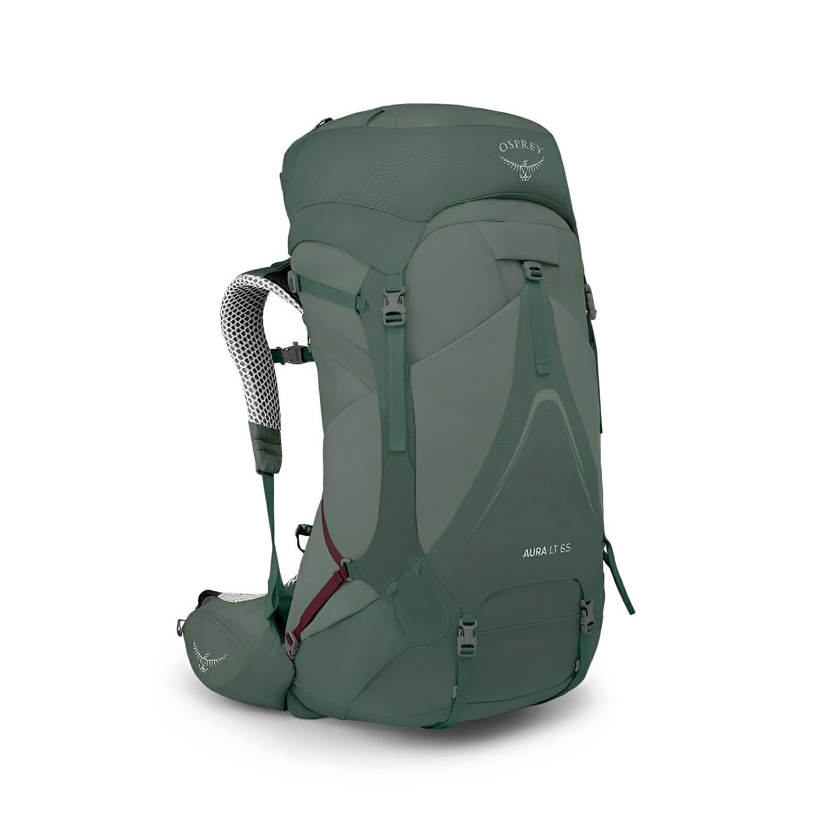 Osprey Aura AG LT 65 Litre Backpack Women's Koseret/Darjeeling Spring Green M/L 