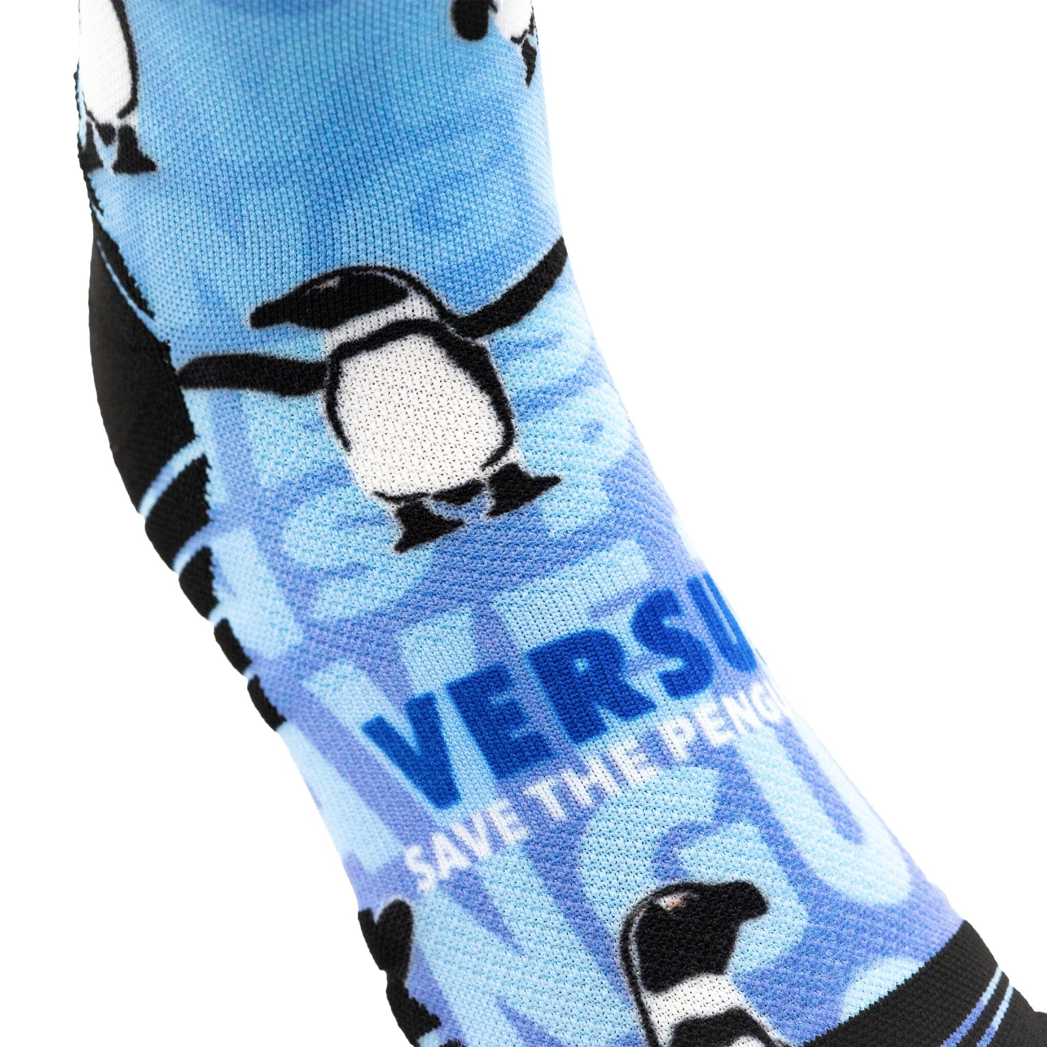 Versus Save The Penguins Active Crew Socks 