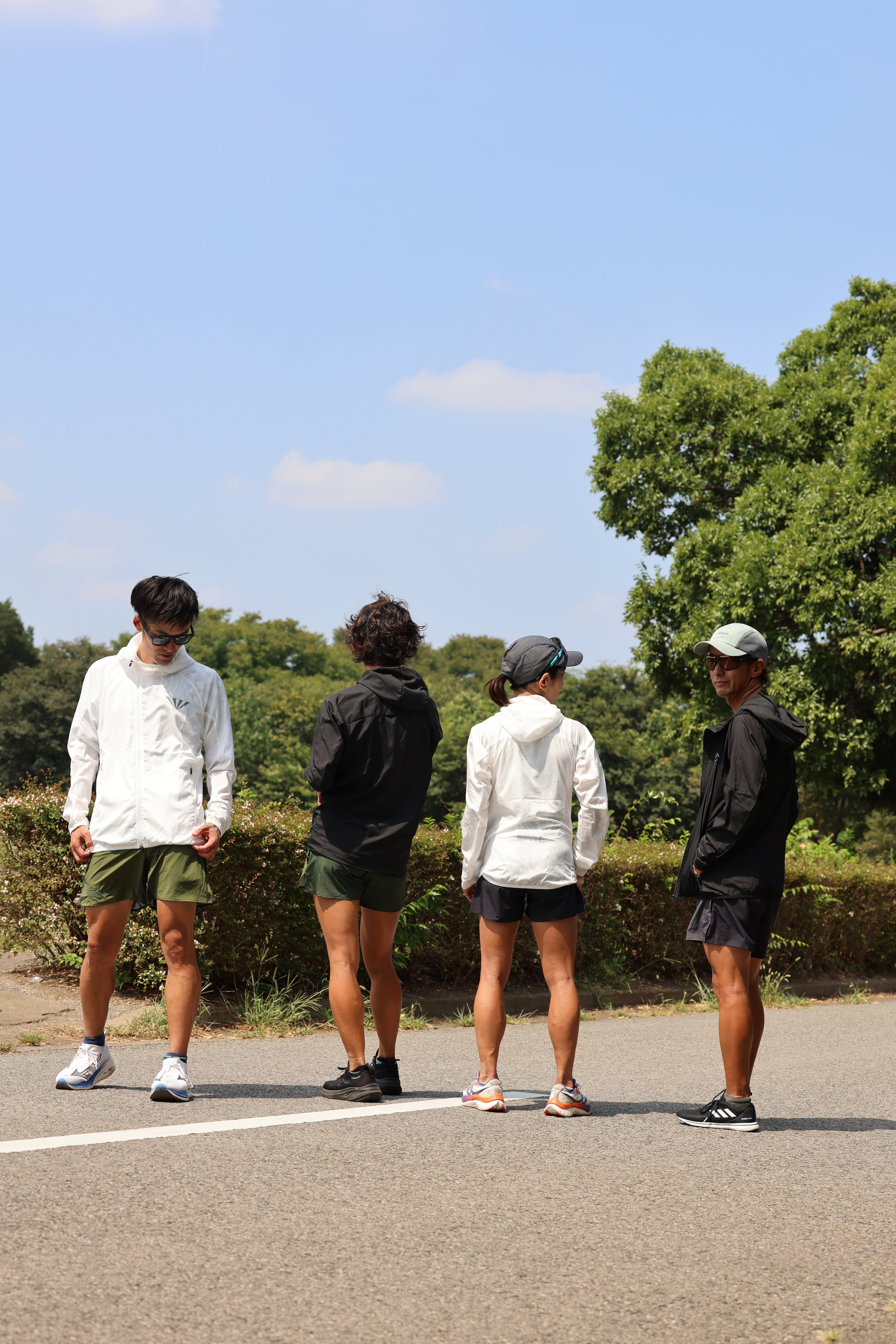 JINGER Unisex's Hooded Running Jacket J-3009 