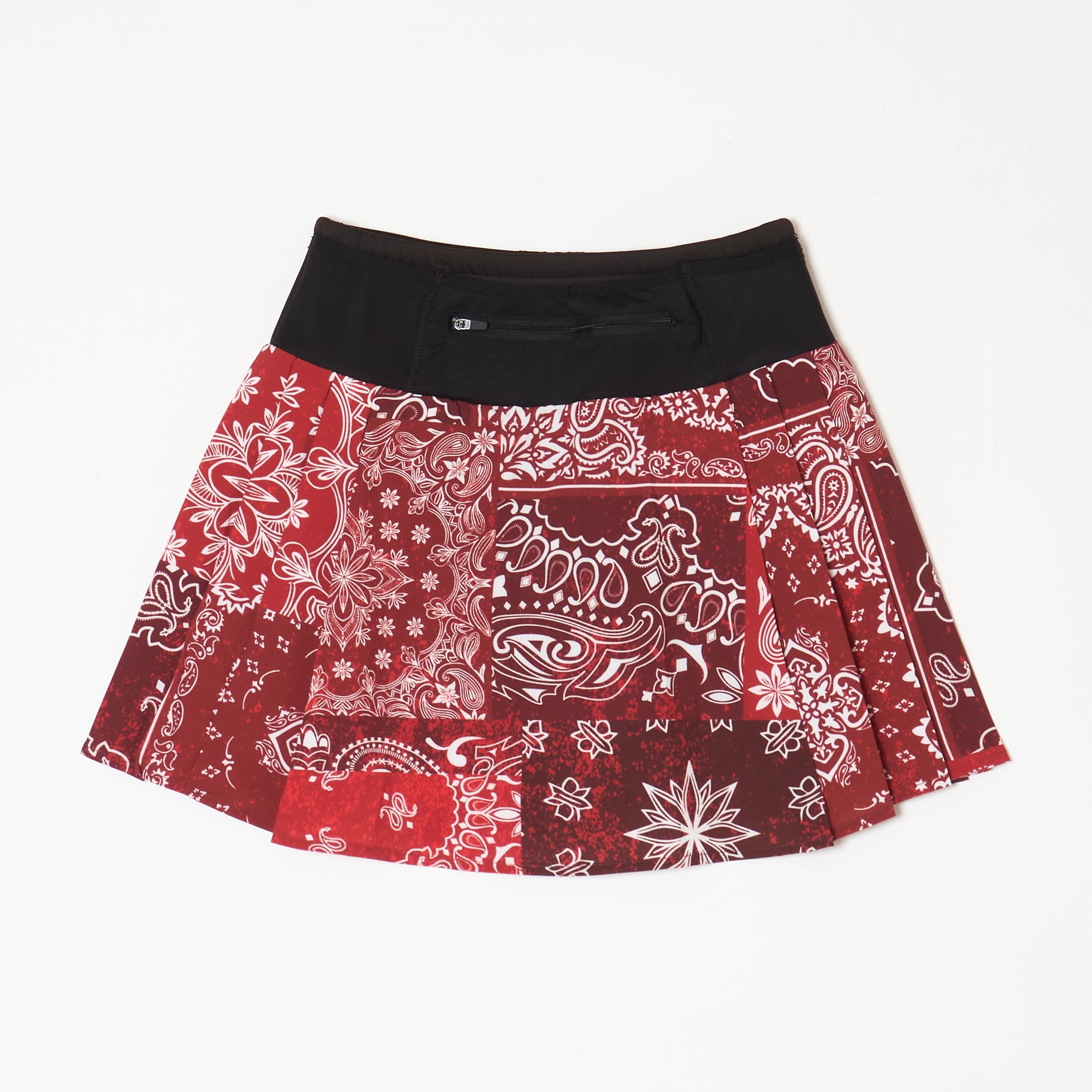 JINGER Women's Multi-Pocket Pleated Skirt J-2073 